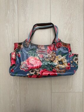 Cath Kidston Floral Tote Bag - Blue and Pink